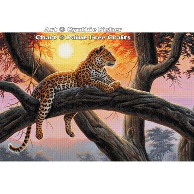 Evening Watch Leopard